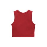 Girls 2-Pack Basic Cropped Tank Top