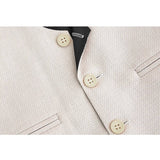 Boys Formal Suit 4 Piece Vest Pants and Tie Dresswear Set / 7-12 Years