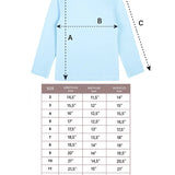 Toddler Cotton Long Sleeve Basic Mock-Neck T-Shirt