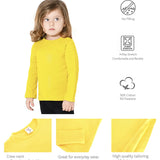 Big Girls Cotton Crewneck Basic T-Shirt & Leggings Set