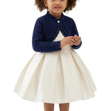 Baby Knit Button Detailed Bolero Cardigan