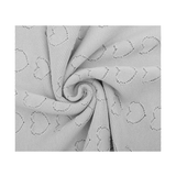 Baby Girl Cotton Knit Heart Receiving Blanket