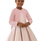 Girls Patterned Knit Bolero Cardigan
