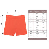 Little Girl Cotton Basic Solid Short