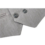 Boys’ Formal Suit Set, Boys Wedding Ring Bearer Outfit for Kids, Dresswear 4 Piece Suit Set