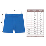 Girls' Basic Solid Soft Dance Short for Gymnastics or Under Skirts