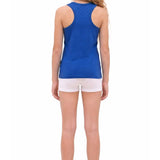 Girls' Soft Solid Cotton Blend Racerback Tank Top