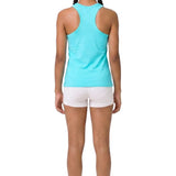 Girls' Soft Solid Cotton Blend Racerback Tank Top