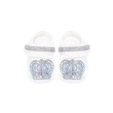 Newborn Baby 4-Piece Cotton Jeweled Layette Set