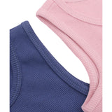 Girls 2-Pack Basic Cropped Tank Top