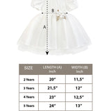 Toddler Sparkly Tulle Flower Detailed Party Dress