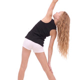 Girls' Soft Solid Cotton Blend Racerback Tank Top