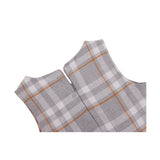 Toddler Girls' Long Sleeve Fashion Plaid Dress