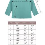 Little Girls Cotton Long Sleeve Basic Crewneck T-Shirt