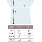 Baby Cotton Puff Sleeve Basic Crewneck T-Shirt