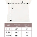 Baby Girls' Basic T-Shirt Short Sleeve Crewneck Tee