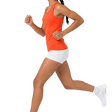 Girls' Soft Solid Cotton Blend Racerback Tank Top
