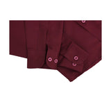 Boys' Button Down Shirt Solid Long Sleeve Dress Shirt