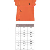 Girls' Basic Cotton T-Shirt  Short Puff Sleeve Crewneck / Toddler