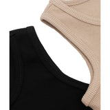 Girls 2-Pack Basic Cropped Tank Top