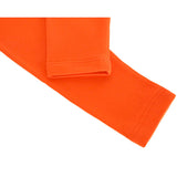 Girls' Basic Short Puff Sleeve Cotton T-Shirt and Leggings Set