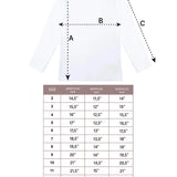 Girls' Basic Mock Turtleneck Long Sleeve Cotton Solid T-Shirt / 9 to 12 Years