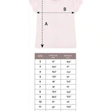 Girls' Basic Cotton T-Shirt  Short Puff Sleeve Crewneck / Toddler