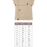 Girls' Basic Cotton T-Shirt  Short Puff Sleeve Crewneck / Toddler