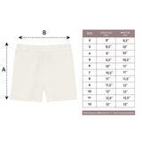 Little Girl Cotton Basic Solid Short