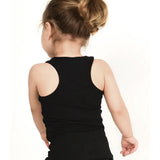 Girls' Soft Solid Cotton Blend Racerback Tank Top / 8 to 10 Years