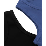 Girls 2-Pack Basic Cropped Tank Top