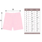Girls' Basic Solid Soft Dance Short for Gymnastics or Under Skirts