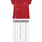 Girls' Basic Cotton T-Shirt  Short Puff Sleeve Crewneck / Toddler