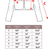 Girls Faux Fur Shrug Jacket Tied Ribbon Cozy Bolero