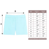 Little Girl Cotton Basic Solid Short