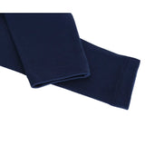 Girls' Basic Short Puff Sleeve Cotton T-Shirt and Leggings Set