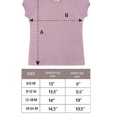 Baby Cotton Puff Sleeve Basic Crewneck T-Shirt