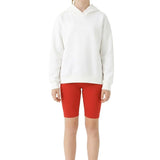 Girls' Soft Stretch Bike Shorts | Elastic Waist | Cotton Blend | Toddler & Kids Sizes 2T–12Y