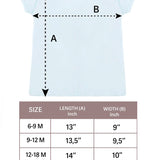 Baby Girls' Basic T-Shirt Short Sleeve Crewneck Tee