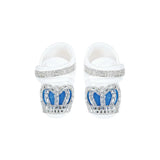 Newborn Baby 4-Piece Cotton Jeweled Layette Set