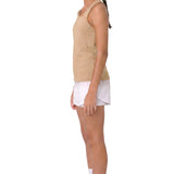 Girls' Soft Solid Cotton Blend Racerback Tank Top