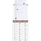 Girls' Soft Solid Cotton Blend Racerback Tank Top / 8 to 10 Years