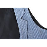 Boys Suit Set Slim Fit Vest, White Dress Shirt, Dress Pants and Bowtie 4 Piece Formal Suit Set