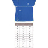 Girls' Basic Cotton T-Shirt  Short Puff Sleeve Crewneck / Toddler