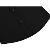 Lilax Boys Classic Short Sleeve Button Down Casual Solid Dress Shirt