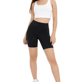 Lilax Girls High Waist Biker Shorts — Premium Soft 4-Way Stretch Yoga & Dance Athletic Shorts