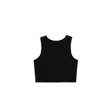 Girls' Double Lined Sleeveless Basic Crop Tank Top