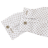 Boys Cotton Patterned Suspender Pant Set
