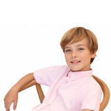 Lilax Boys Classic Short Sleeve Button Down Casual Solid Dress Shirt