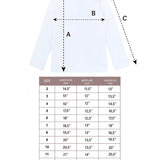 Toddler Cotton Long Sleeve Solid Turtleneck T-Shirt